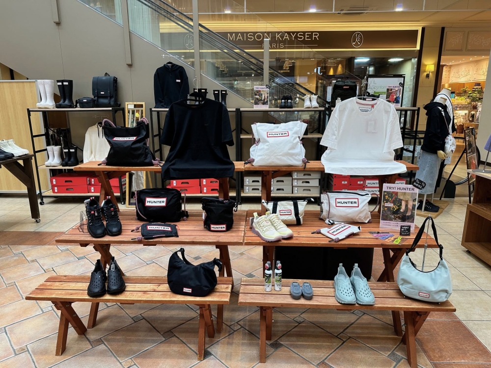 THE Shoes Stock「HUNTER POPUP STORE」期間限定オープン！