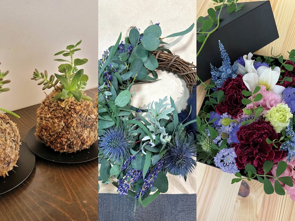 花・花雑貨販売＆ワークショップ「Piece Flowerz Works」