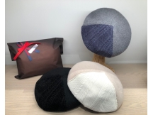 カシミヤ混ベレー