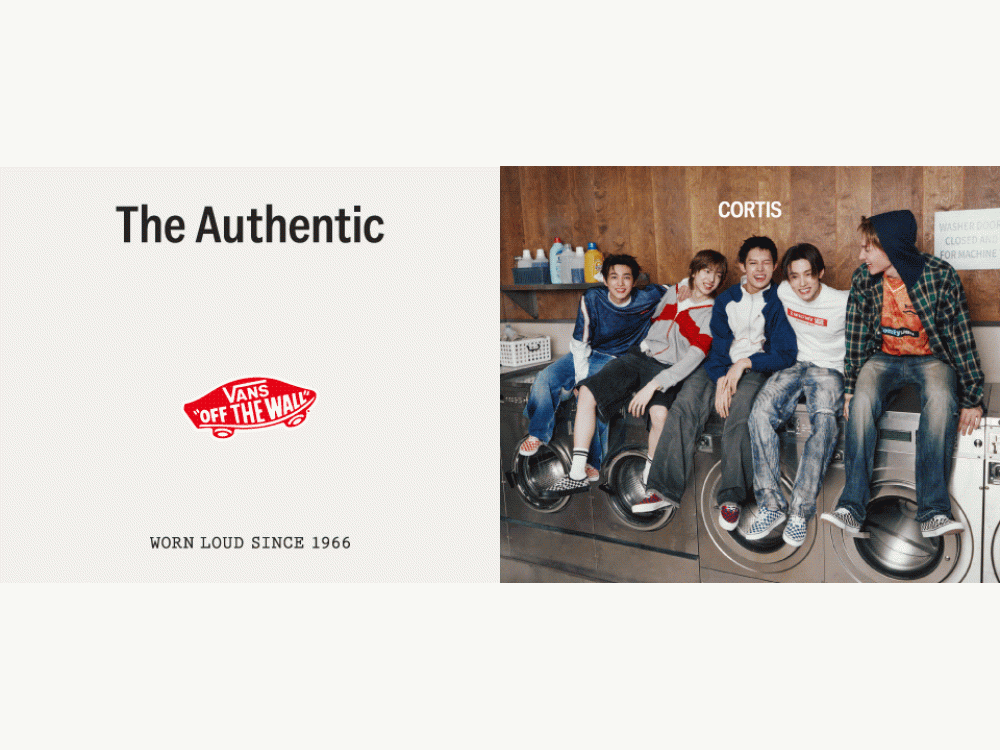 CORTISが履く、オーセンティックキャンペーン | Vans