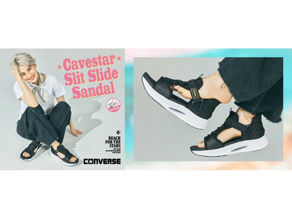 CAVESTAR SLIT SLIDE SANDAL｜コンバース