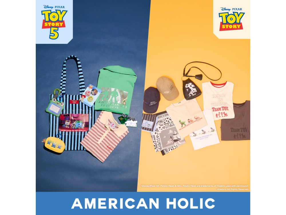 AMERICAN HOLIC　『トイ・ストーリー5』コラボアイテム発売！